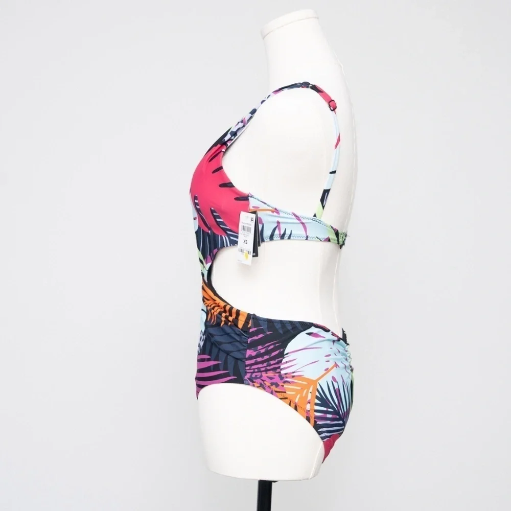 Bar‎ III. Women's Palm Prowl Cross-Front Monokini.